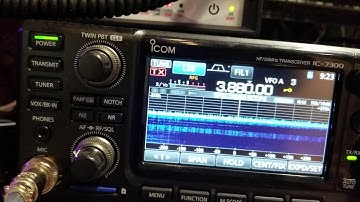 (OGV#38)   AH6VF using Mag Loop W6LVP