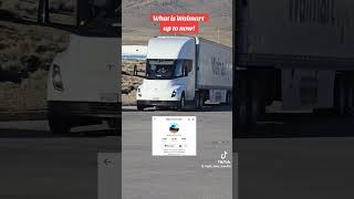 Walmart and Tesla Semi Truck Collaboration? @rightlanetruckinsacramento1039