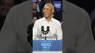 When Barack Obama Introduced Eminem By Singing Lose Yourself Even Eminem Was Shocked