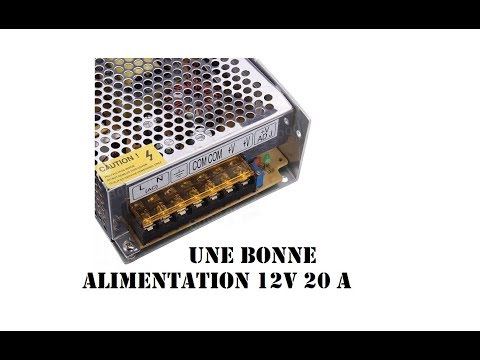 Alimentation 12v DC 20A