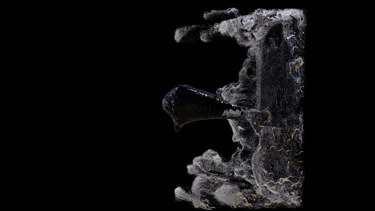 Blender ZeroG FLIP Fluid Simulation YouTube