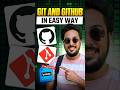 "Git ≠ GitHub samajh lo warna dikkat hogi 💀" #codingforbeginners #github