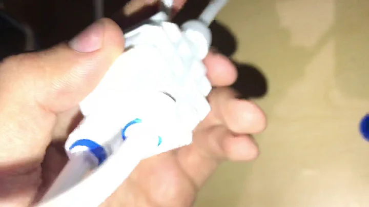 Connect RO Reverse Osmosis system to Refrigerator.