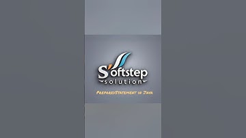 PreparedStatement in Java #Java #PreparedStatement #JDBC #Shorts #Softstep #SoftstepSolution