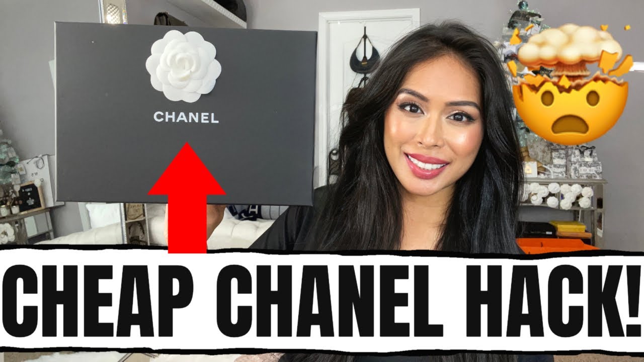 DIY  UNDER £5 How to make £340 CHANEL HAIR TIE from Chanel 22A Collection  