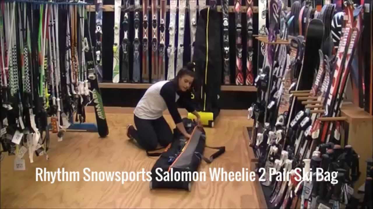 Marquee Inca Empire Svare Salomon Wheelie 2 Pair Ski Bag - YouTube