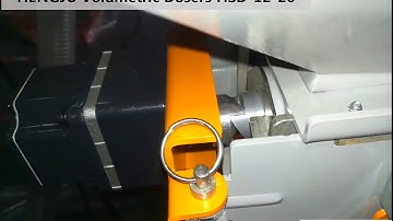 HENGJU Volumetric Dosers HSD-12-20 #Double color doser unit # volumetric dosing mixing system