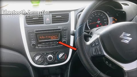 How to Connect Car Bluetooth | Maruti Suzuki Celerio