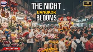 Download Lagu Bangkok Blooms at Night 🇹🇭🌹 | A Romantic Flower Market Before Valentine’s Day | 4K Walking Tour MP3