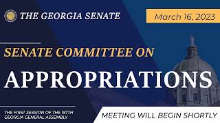 3/16/23 - Committee on Appropriations