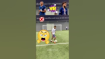 Neymar vs Mbappe : The Ultimate Free Kick Challenge 🤯🤯  #shorts #neymar #mbappe