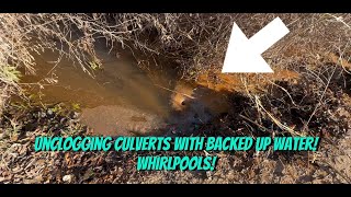 UNCLOGGING CULVERTS WITH RUSHING WATER 03/2024 by culverts, bridges and ditches…oh my 22,393 views 2 months ago 23 minutes