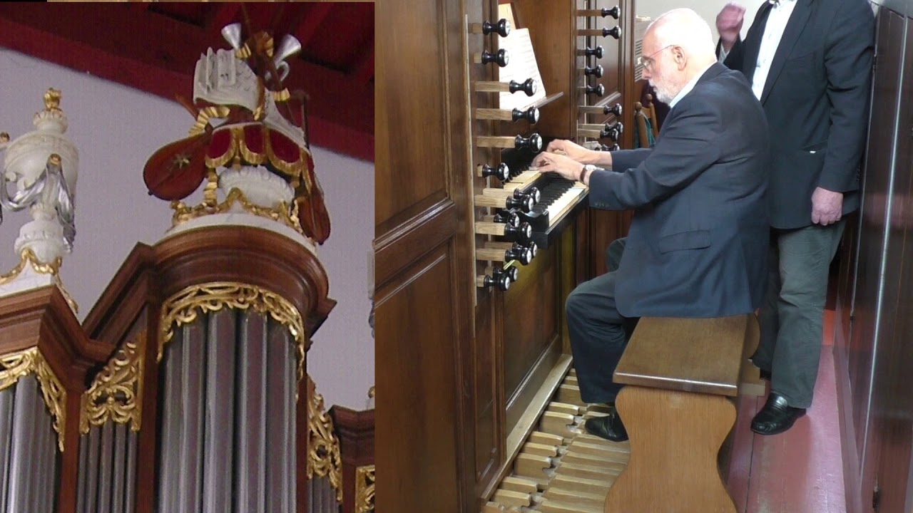 J.S. Bach Pièce d'orgue (Fantasia) BWV 572 Ton Koopman orgel Abdijkerk Den Haag-Loosduinen