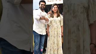 Ram Charan and Upasana make 1st appearance with their daughter ??viral