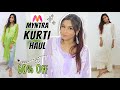 *BEST* Myntra Kurti (Try-On)  Haul / 60% OFF Sale Online Shopping