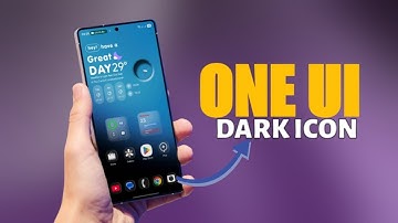 ⚙️ Turn On Dark Icons in Samsung One UI 8 (Easy Method)