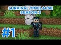 Let's Go! | Minecraft Survival Timelapse Season 3 Episode 1 | GD Venus |