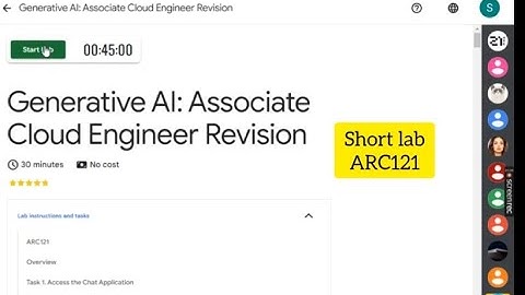 Generative AI: Associate Cloud Engineer Revision||ARC121||Level 3: GenAIus Careers #google #arcade