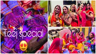 TEEJ SPECIAL | ROUTINE | VRAT |GIFT |by komal soni