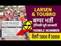 Larsen & Toubro Company | Job | Engineering | I&t Job Opening | 2022