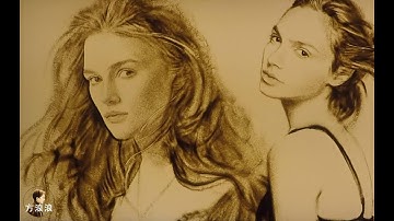 Tranh cát  - Nét đẹp các mỹ nhân Phương Tây P3 | Light Official