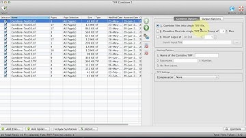 TIFF Combiner for Mac - Combine batch TIFF and images into TIFF
