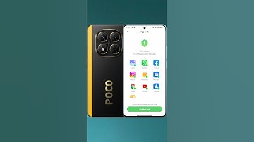 How to lock apps POCO X7 & Poco X7 Pro #shorts #youtubeshorts #ytshorts