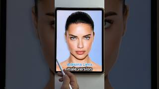 Adriana Lima Male Makeover
