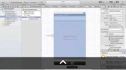 How To Create a TableView