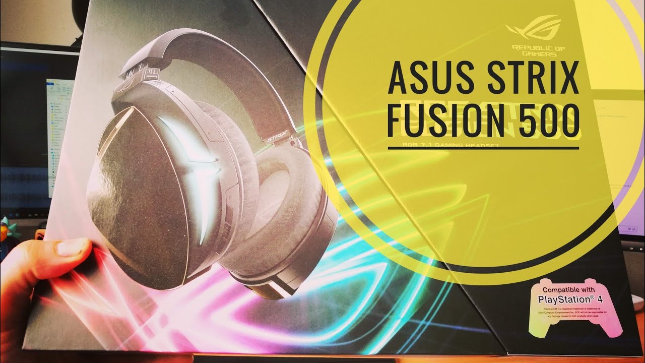 Asus Strix Fusion 500 review - Hi-Res Audio gaming Headset - YouTube