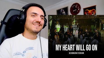 My Heart Will Go On - Keroncong Cover Reaction