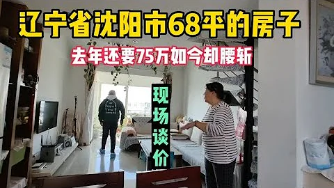 遼寧省瀋陽市68平房子去年還75萬如今卻腰斬鬼哥實地探房現場談價 - 天天要聞
