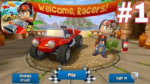 Beach Buggy Racing 2 - Gameplay Walkthrough Part 1 - Tutorial (iOS, Android)