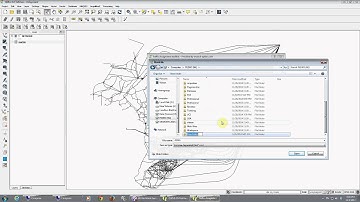All-or-Nothing traffic assignment with QGIS and AequilibraE