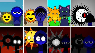 Incredibox - Sprunki but ONLY MR SUN and JEVIN in ALL Different Mods