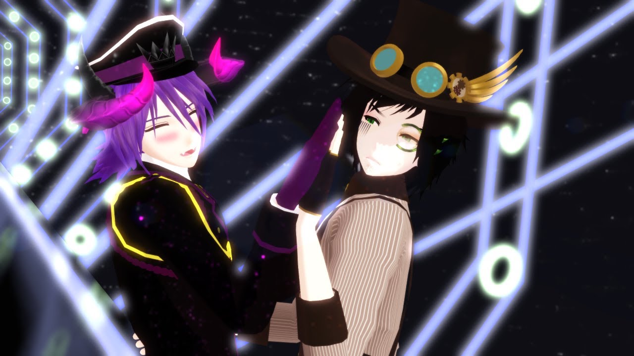 Mmd Fnaf ️ Mister Jewel Box ️ Vincent X Scott Steampunk Au Youtube