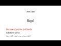 Hegel - Daniel López