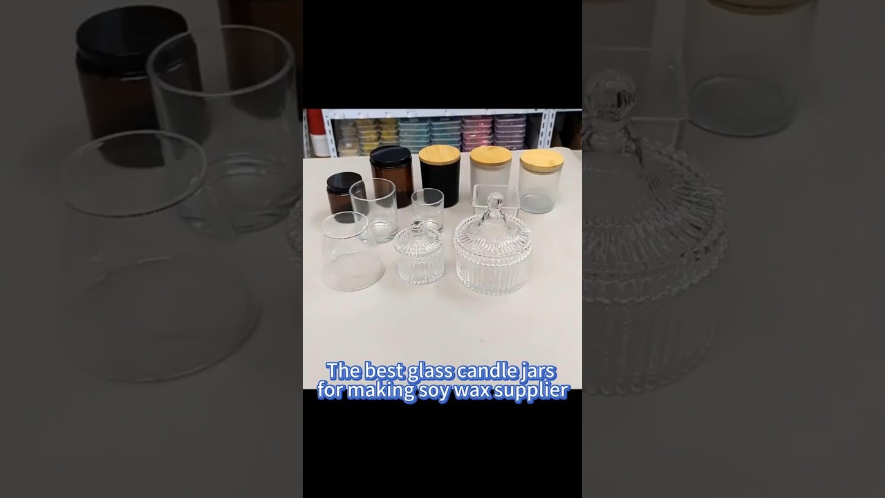 The best glass candle jars for making soy wax #supplier #manufacture #wholesale