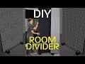 Easy DIY Room Divider Partition Wall for Privacy