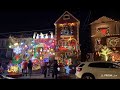 NYC : Christmas Walk in New York City Dyker Heights Brooklyn to Manhattan December 6, 2020