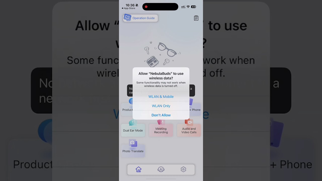 1 Sobast AI Glasses - Download NebulaBuds and Activate your device
