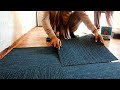 How to Install Carpet | The Office Decoration | Carpet Tiles 50 × 50