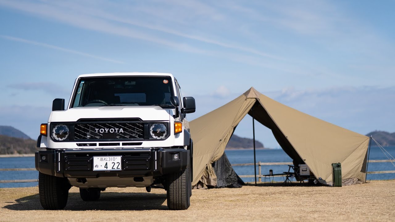 Зимний кемпинг на Toyota Land Cruiser 70