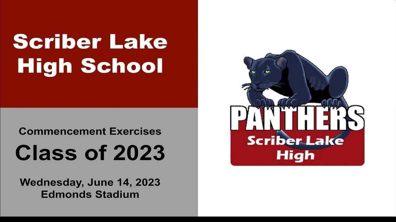 Scriber Lake High School Graduation Class of 2023 YouTube