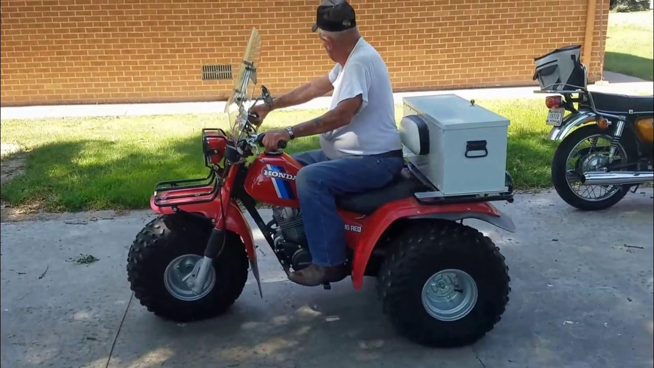1984 Honda Big Red 3-wheeler ATC200ES - YouTube