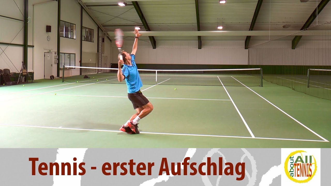Aufschlag Beim Tennis Aufschlag Beim Tennis