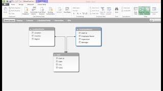 Data Modeling: Create Relationship in Power Pivot