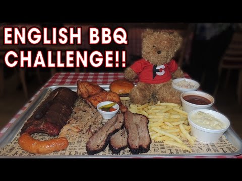 Undefeated English Barbecue Challenge!!