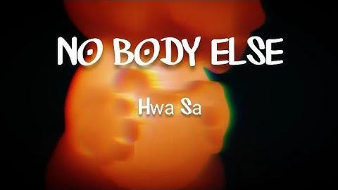 [화사] 1st Mini Album [María] Intro : Nobody else