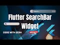🔍 Flutter SearchBar Widget | Real-Time List Filtering (Material 3 UI) | Code with Desh